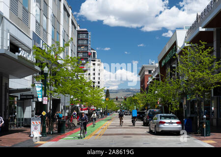 Downtown Boise Idaho Foto Stock