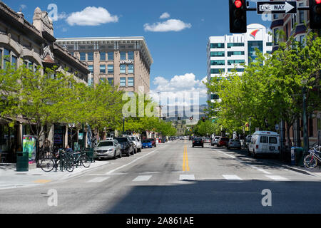 Downtown Boise Idaho Foto Stock