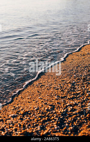 Plage de Port-Louis, Francia Foto Stock
