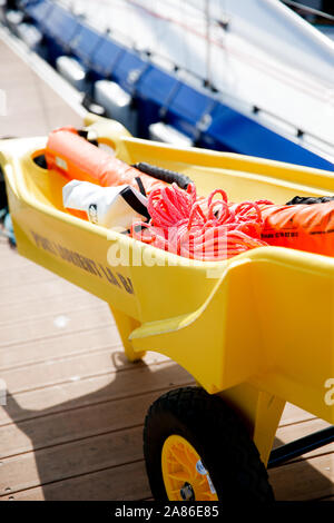 Port de Lorient La Base, Francia. Foto Stock