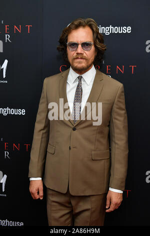 Michael Shannon - "L'attuale guerra' premiere del film, arrivi, AMC Lincoln Square 13, New York, Stati Uniti d'America - 21 Ott 2019 Foto Stock