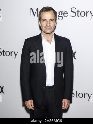 Los Angeles, CA - Novembre 05, 2019: David Heyman assiste la premiere di Netflix's 'Matrimonio Story' alla DGA Theatre Foto Stock