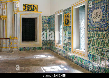 La moschea Harem nel palazzo Topkapi, Istanbul, Turchia Foto Stock