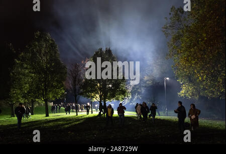 Lewes falò celebrazione 2019 Foto Stock