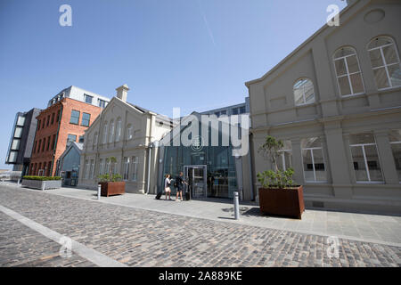 Titanic Hotel del Titanic Quarter, Belfast, Irlanda del Nord Foto Stock