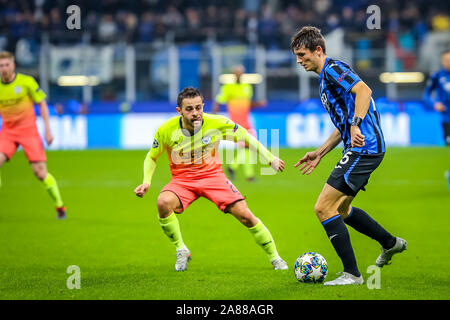 Marten de roon (Atalanta bc) durante il round del Torneo, gruppo C, Atalanta vs Manchester City, Milano, Italia, 06 Nov 2019, Soccer Soccer Champions League Foto Stock