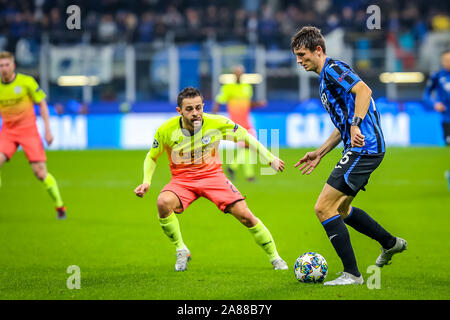 Milano, Italia. 6 Nov, 2019. Marten de roon (Atalanta bc)durante il round del Torneo, gruppo C, Atalanta vs Manchester City, Soccer Champions League campionato Gli uomini in Milano, Italia, 06 novembre 2019 - LPS/Fabrizio Carabelli Credito: Fabrizio Carabelli/LP/ZUMA filo/Alamy Live News Foto Stock