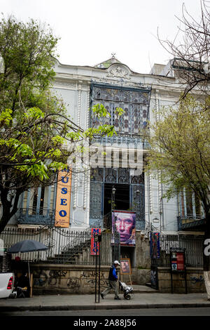 Il Museo de Arte Contemporáneo Plaza o il Museo di Arte Contemporanea a La Paz in Bolivia Foto Stock