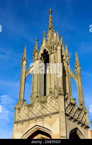 Bristol è una città di mercato nella contea di Wiltshire REGNO UNITO. Il mercato croce, costruita nel 1814. Con piccioni Foto Stock