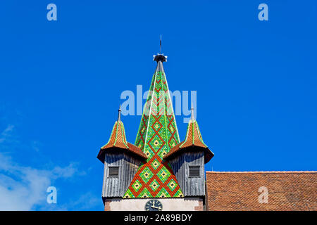 Kirche, Staint-Georges, Église Saint-Georges de Châtenois, erbaut 1759 - 1762 Foto Stock