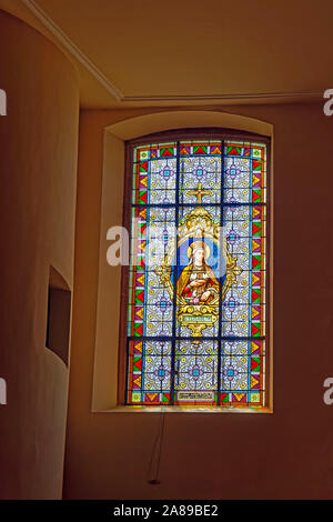 Kirche, Staint-Georges, Église Saint-Georges de Châtenois, erbaut 1759 - 1762 Foto Stock