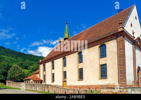 Kirche, Staint-Georges, Église Saint-Georges de Châtenois, erbaut 1759 - 1762 Foto Stock