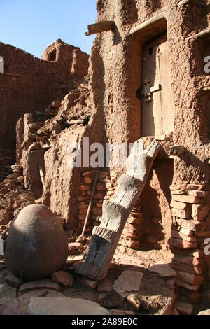 Paese Dogon : villaggio di Makou (Pignari) Foto Stock