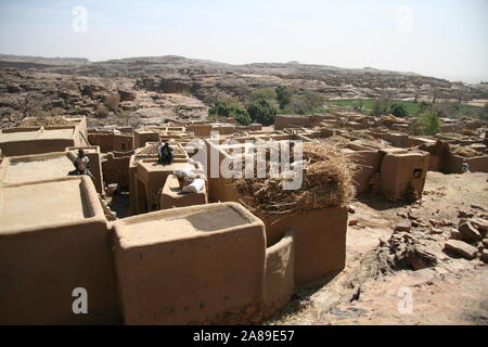 Paese Dogon : villaggio di Bongo Foto Stock