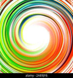 Abstract colorato sfondo swirl colorate a forma di onda cerchio. eps 10 Illustrazione Vettoriale