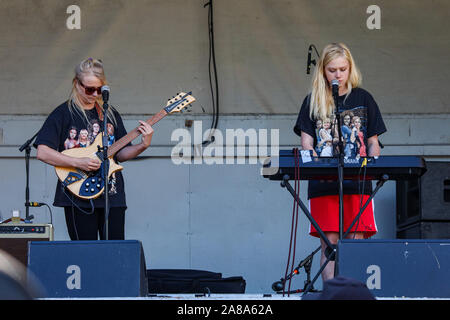 Maustetytöt sul palco di Valli Festival a Helsinki, Finlandia Foto Stock