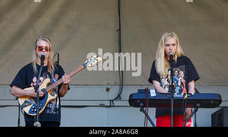 Maustetytöt sul palco di Valli Festival a Helsinki, Finlandia Foto Stock