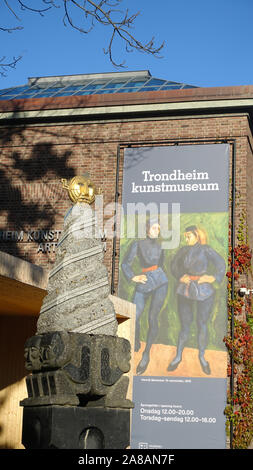 Museo di arte di Trondheim in Norvegia Foto Stock