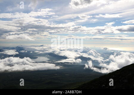 Mt. Vista cielo Fuji Foto Stock