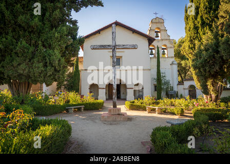 La missione di San Juan Bautista Foto Stock