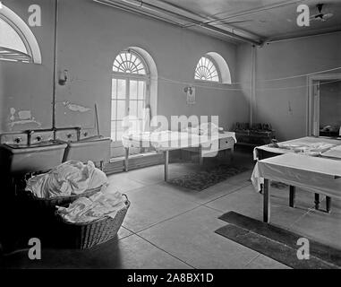 Casa bianca Lavanderia ca. 1905-1945 (inizio 1900) Foto Stock