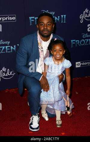 Hollywood, CA. 07 Nov, 2019. (Nome) assiste la premiere mondiale di Disney's 'congelata II " presso il Teatro di Dolby il 7 novembre 2019 a Los Angeles CA. Credito: Cra Sh/spazio di immagine/media/punzone Alamy Live News Foto Stock