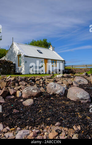 Polbain Achiltibuie Badentarbat Bay Ross-shire Highlands della Scozia Foto Stock