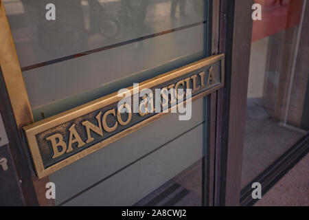 Banco di Sicilia Foto Stock