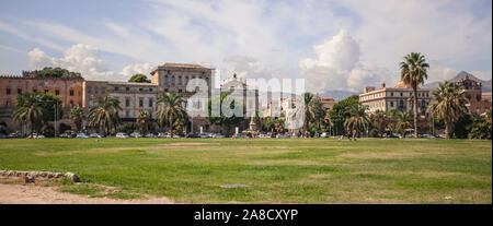 Foro Italico a Palermo Foto Stock