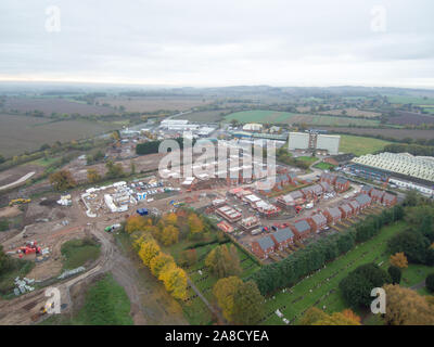 Alloggiamento Persimmon sviluppo, Newport Shropshire Foto Stock