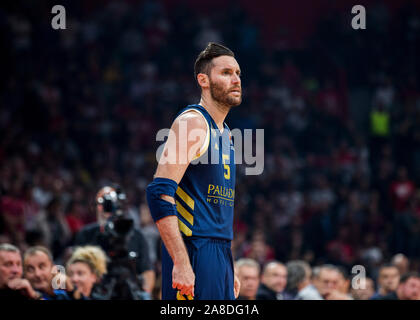 A Belgrado, in Serbia. 7 Nov, 2019. Rudy Fernandez del Real Madrid. Credito: Nikola Krstic/Alamy Live News Foto Stock