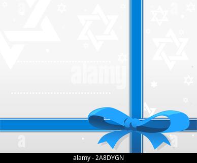 Jewish holliday scheda illustrazione design Illustrazione Vettoriale