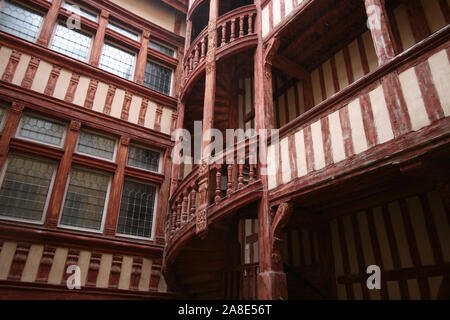 Troyes, Aube, Grand Est, Francia Foto Stock