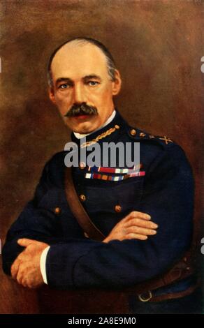 'General sir Henry S. Rawlinson, K.C.B., K.C.V.O.", (1864-1925) era un British World War 1 generale che comandava il quarto Esercito del British forza expeditionary alle battaglie di Somme (1916) e Amiens (1918). 1917. Da "La guerra di un album illustrato De Luxe - Volume VIII. Terminando la Prima di tre anni", edito da J. A. Hammerton. [La Amalgamated Press Limited, Londra, 1917] Foto Stock