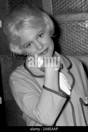 Peggy Lee, Pigalle Club, Piccadilly, St James's, Londra, 1961. Foto Stock