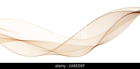 Onda marrone stream. Abstract background. disegno vettoriale EPS. 10 Illustrazione Vettoriale