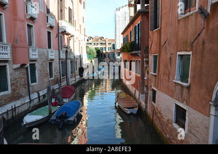 Canal, Venezia Foto Stock