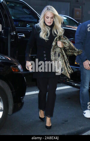 New York, Stati Uniti d'America. New York, NY, STATI UNITI D'AMERICA. 08 Nov, 2019. Carrie Underwood a Good Morning America a New York City il 08 novembre, 2019. Credito: Rw/media/punzone Alamy Live News Foto Stock