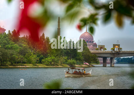 Lago di Putrajaya Malaysia Foto Stock