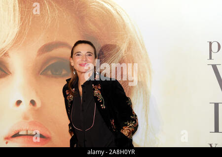 Roma, Italia. 07 Nov, 2019. Attrice italiana Lina Sastri durante la Virna Lisi 2019 Award presso l Auditorium Parco della Musica (foto di Gennaro Leonardi/Pacific Stampa) Credito: Pacific Press Agency/Alamy Live News Foto Stock