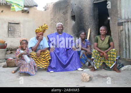 Paese Dogon : villaggio di Ogol Ley (Sangha) Foto Stock