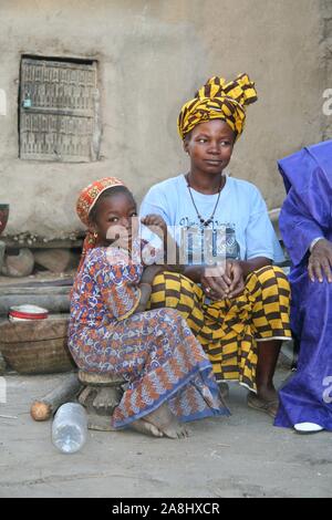 Paese Dogon : villaggio di Ogol Ley (Sangha) Foto Stock