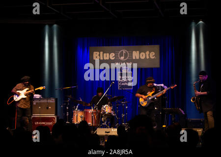 Milano Italia 1 novembre 2019 i Fratelli Wooten live al Blue Note © Roberto Finizio / Alamy Foto Stock