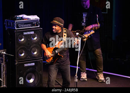 Milano Italia 1 novembre 2019 i Fratelli Wooten live al Blue Note © Roberto Finizio / Alamy Foto Stock