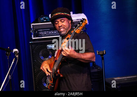 Milano Italia 1 novembre 2019 i Fratelli Wooten live al Blue Note © Roberto Finizio / Alamy Foto Stock