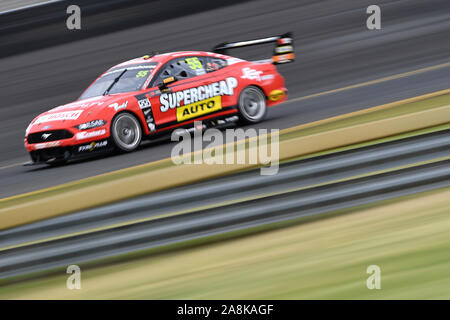 Sandown Raceway, Melbourne, Australia. Decimo Nov, 2019. Penrite Sandown 500 Motor Racing; Chaz Mostert aziona il Tickford Racing Ford Mustang durante il warm up per il Sandown 500 - Editoriale usare carte di credito: Azione Plus sport/Alamy Live News Foto Stock