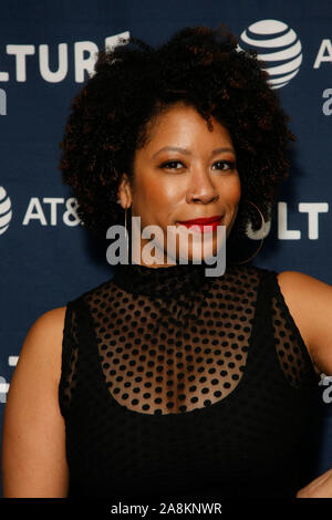 Los Angeles, Stati Uniti d'America. 09Nov, 2019. Hollywood, CA. 09Nov, 2019. Tracy Clayton assiste il Vulture Festival "Andando attraverso di esso' all'Hollywood Roosvelt il 9 novembre 2019 a Hollywood CA. Credito: MediaPunch Inc/Alamy Live News Foto Stock