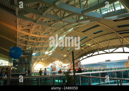 Denpasar, Indonesia - 2 Settembre 2019: Aeroporto Internazionale Ngurah Rai di Bali Foto Stock