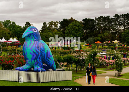 Stato & Rose Garden Show, Werribee Mansion, Victoria, Australia Foto Stock