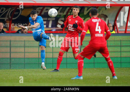 ENSCHEDE, 10-11-2019, Stadio de Grolsch Veste, stagione 2019 / 2020, olandese Eredivisie, PEC Zwolle player Gustavo Hamer durante la partita FC Twente - PEC Zwolle. Foto Stock